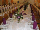výzdoba svatebního stolu